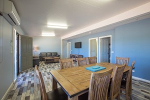 Euston Club Resort Cabin 10 dining 